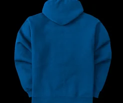 Big Dogs Medium-French Terry Fleece Embroidered Hoodie