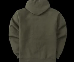 Big Dogs Medium-French Terry Fleece Embroidered Hoodie