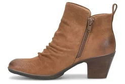 Women Comfortiva Wide|Standard-Brandy