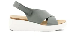 Women Ecco Standard|Sandals-Corksphere Wedge